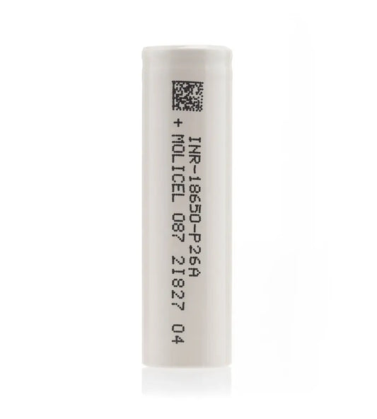 Molicel 18650 2600mAh 25A Battery - Free Plastic Storage Case image 0