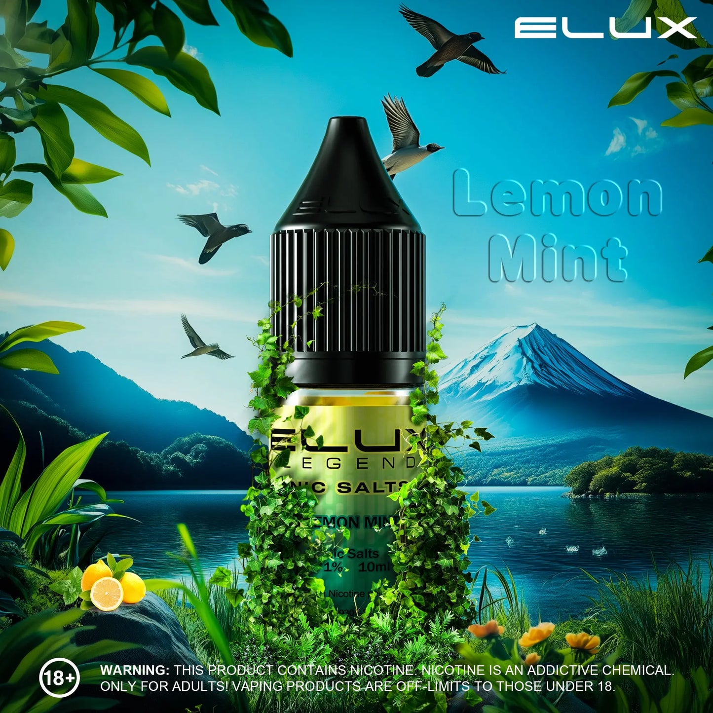Elux Legend Nic Salts 10ml - 5mg Elux