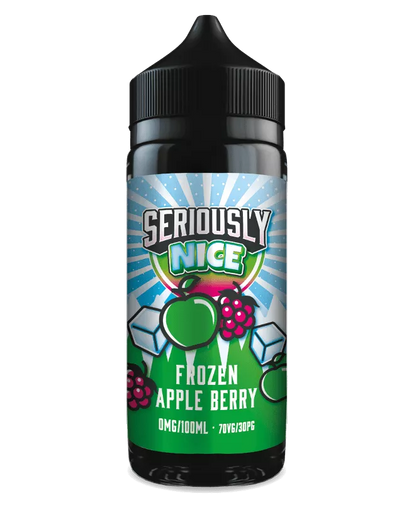 Seriously Nice by Doozy 100ml E-Liquid Shortfill | Only £7.99  70/30 VG/PG - Frozen Apple Berry image