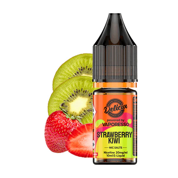 Vaporesso Deliciu Nic Salts 10ml - 20MG - Strawberry Kiwi image