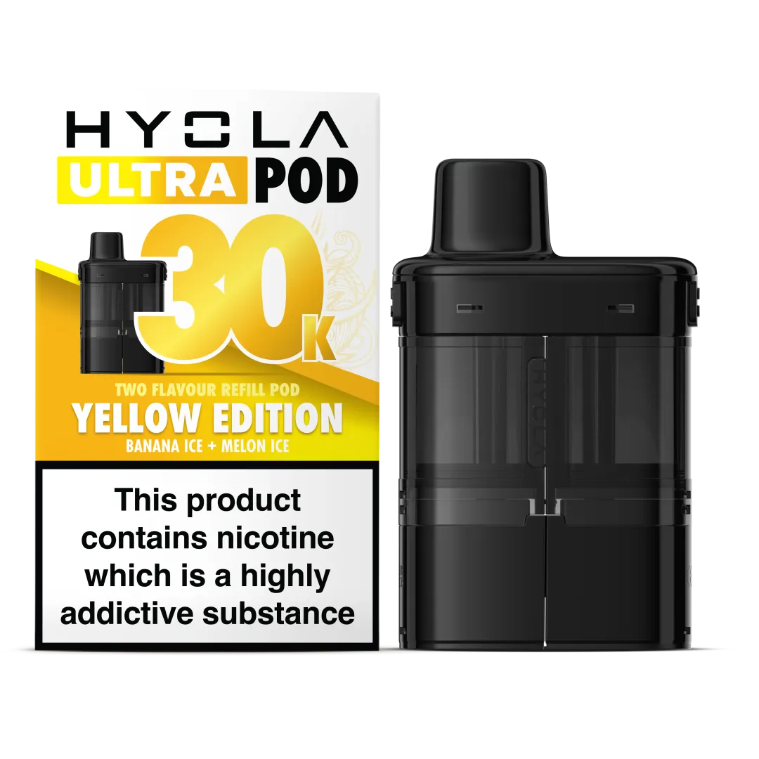 Hyola Ultra 30K Refill Pack | 20mg - Yellow Edition image