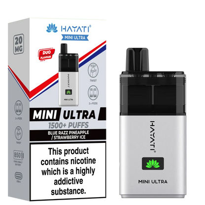 Hayati Mini Ultra 1500 Puffs Prefilled Vape Kit image 4