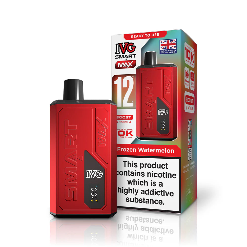 IVG Smart Max Prefilled Pod Kit – 10K Puffs - Frozen Watermelon image