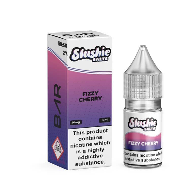 BAR Salts by Slushie 10ml - 10MG - Fizzy Cherry image