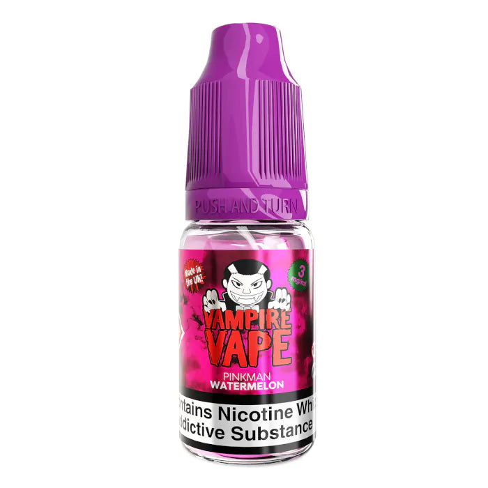Vampire Vapes 10ml | 18MG | 40VG/60PG | 70+ Flavors - Pinkman Watermelon image