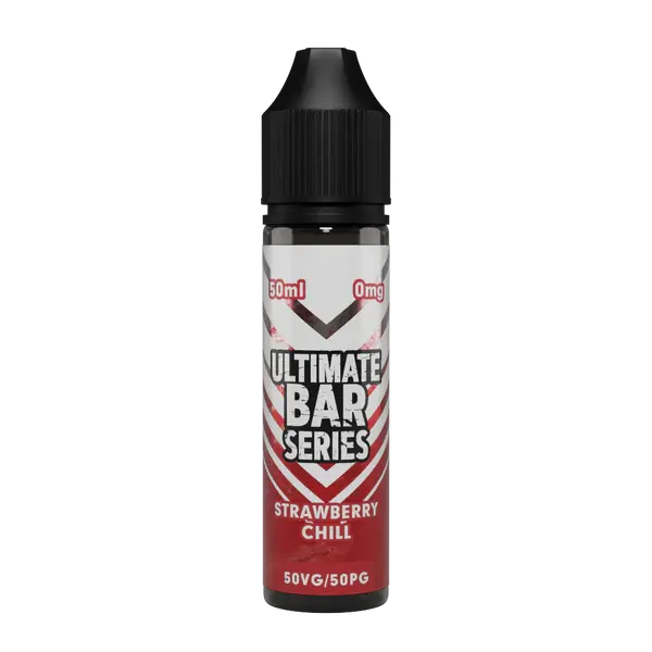Ultimate Bar Series E-liquid 50ml Shortfill | 12 Incredible flavors  70/30 VG/PG - Strawberry Chill image