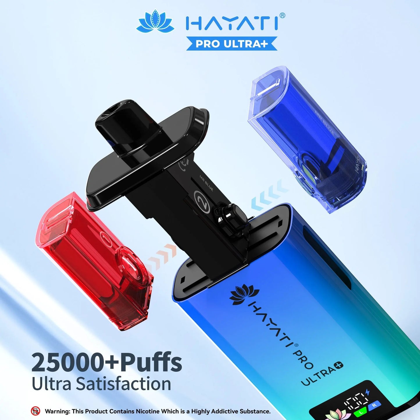 Hayati Pro Ultra Plus 25K Prefilled Vape Kit Hayati