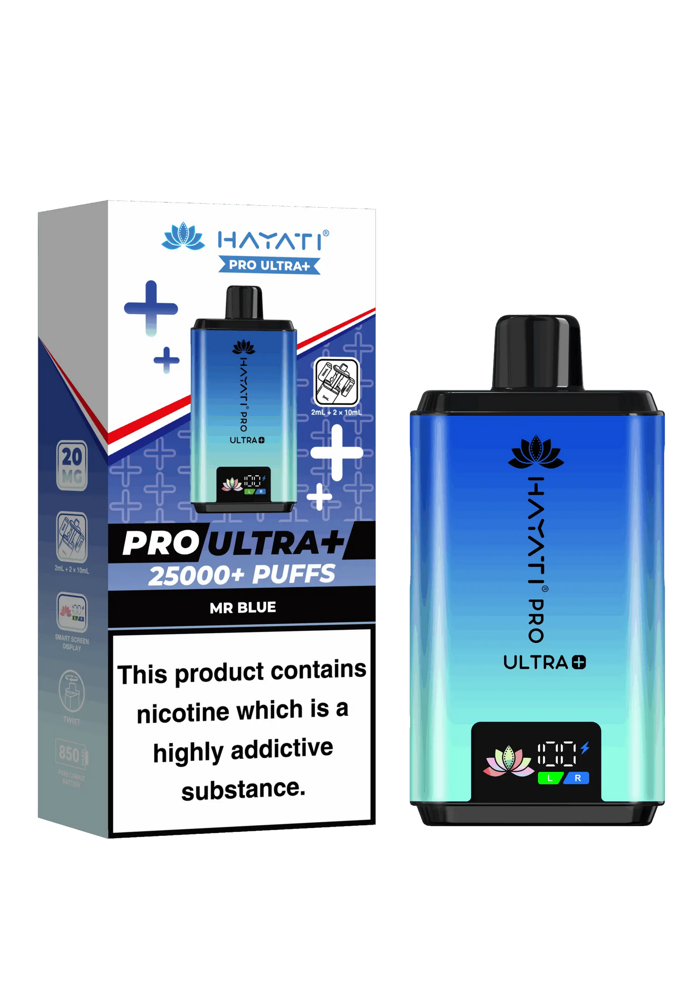 Hayati Pro Ultra Plus 25K Prefilled Vape Kit Hayati