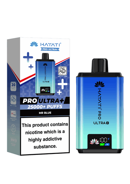 Hayati Pro Ultra Plus 25K Prefilled Vape Kit - Mr Blue image