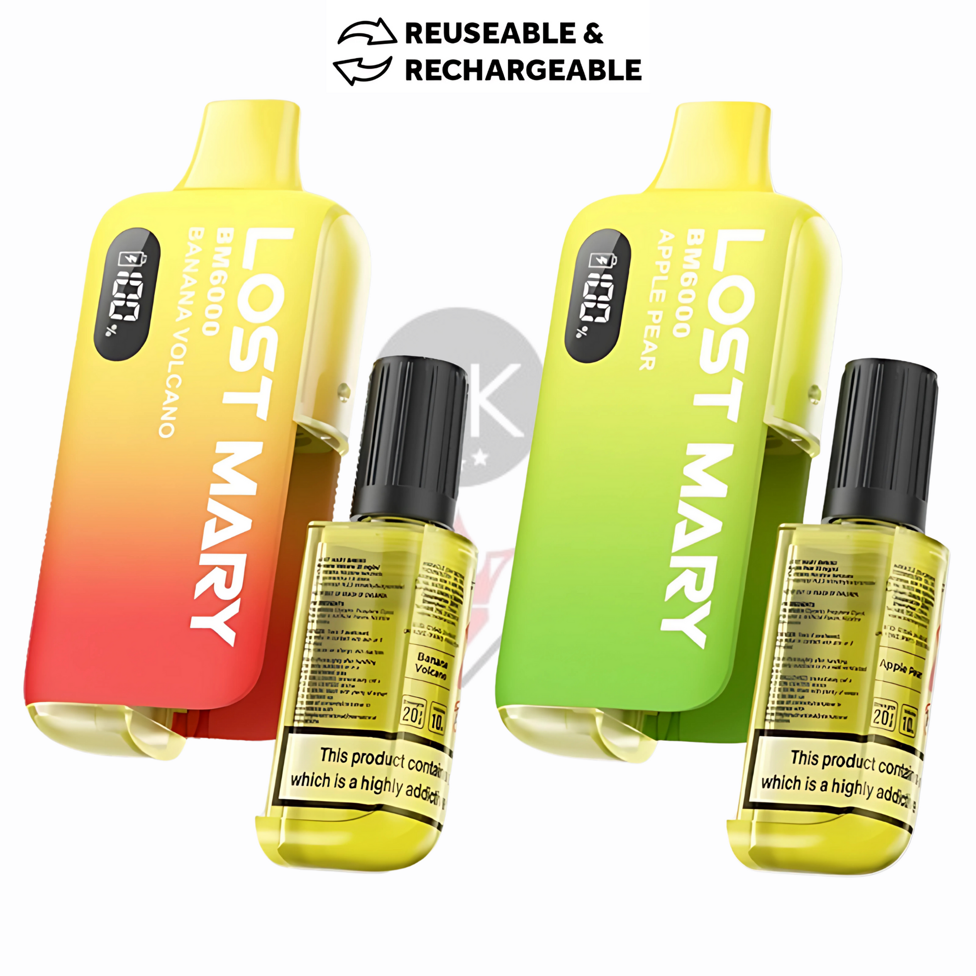 Lost Mary BM6000 Pod Kit – Rechargeable Refillable Vape | 6000 Puffs image 0