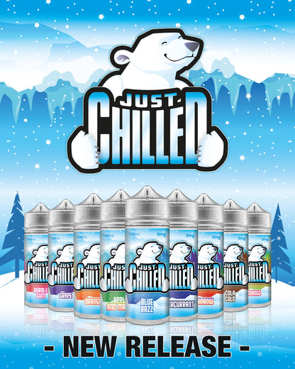 Just Chilled E Liquid Range 100ml Shortfill | Best Seller  70/30 VG/PG image 0