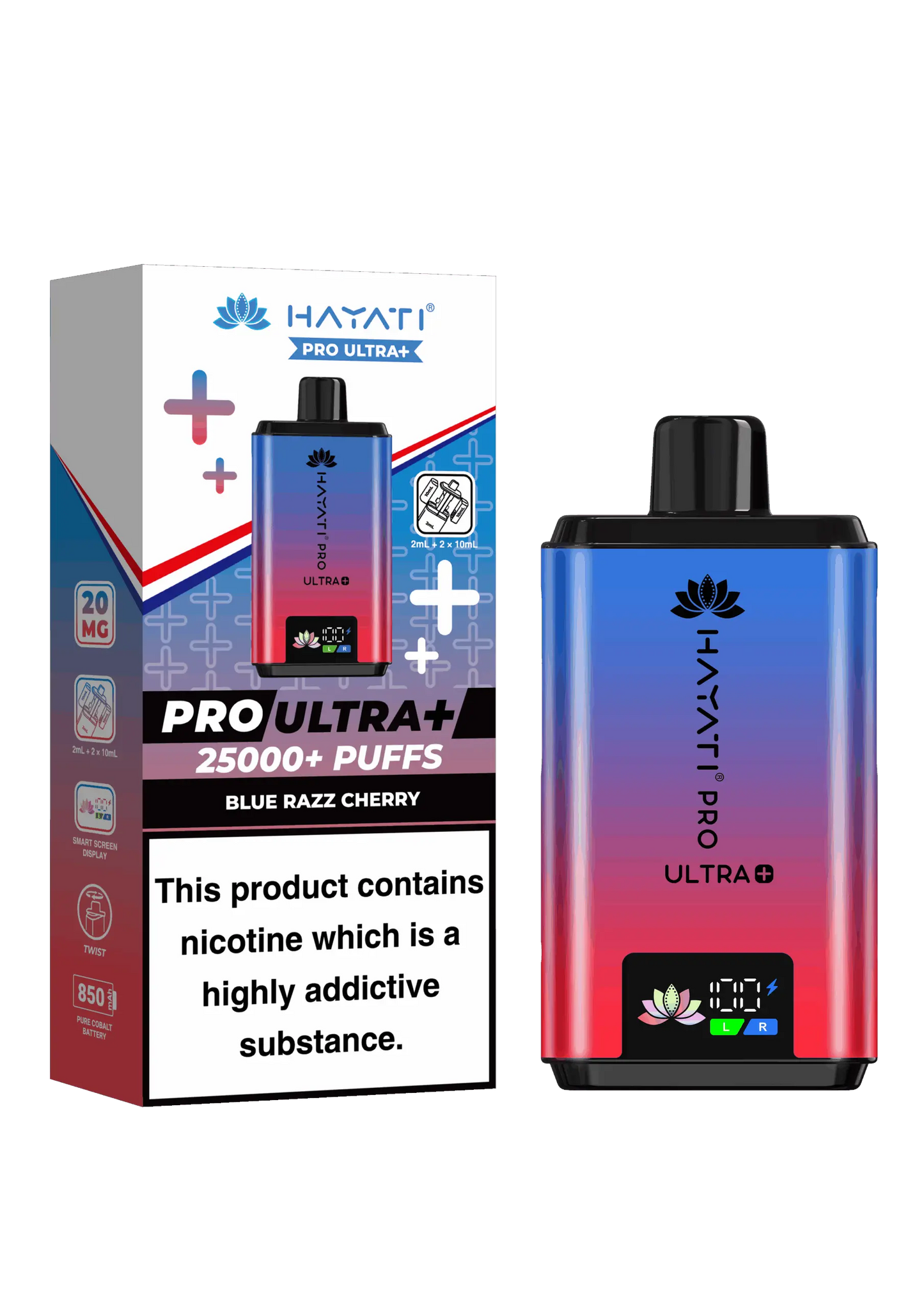 Hayati Pro Ultra Plus 25K Prefilled Vape Kit Hayati