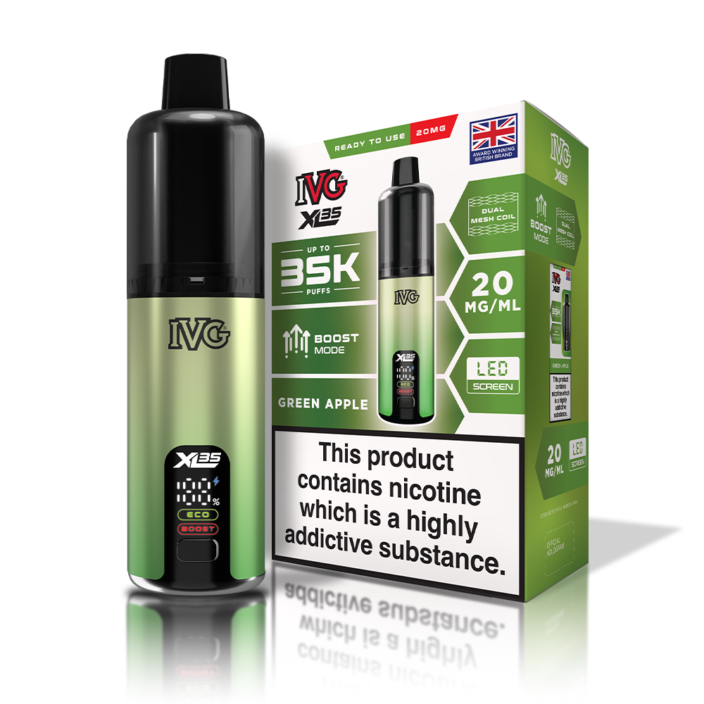 IVG XL 35K Prefilled Pod Kit - Green Apple image