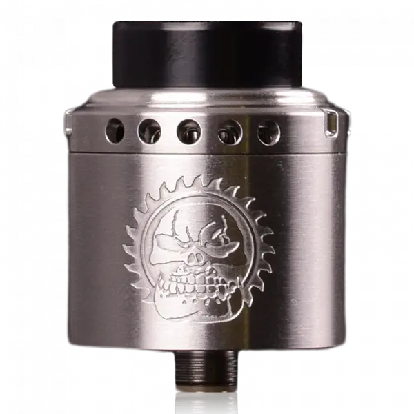 Ripsaw RDA By Suicide Mods X Bearded Viking | 28mm | 10 Hole Airflow - Stainless Steel image