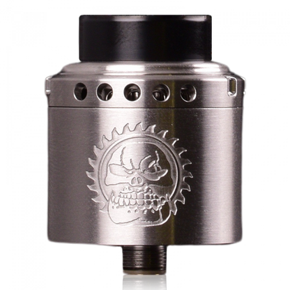 Ripsaw RDA By Suicide Mods X Bearded Viking | 28mm | 10 Hole Airflow - Stainless Steel image