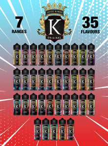 Juice Kings 100ml Shortfill  70/30 VG/PG image 0
