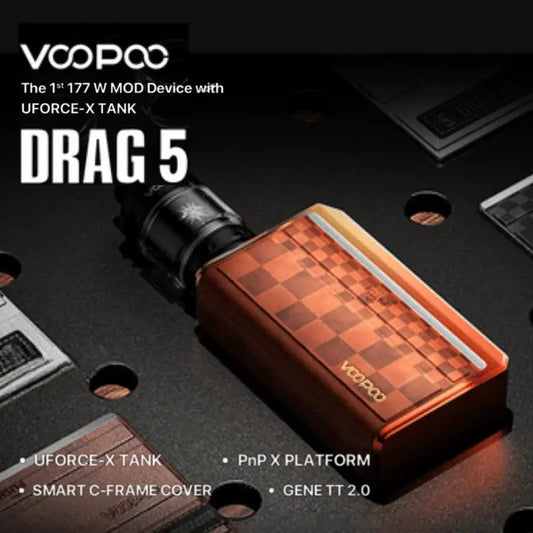 Voopoo Drag 5 Kit | PnP-X Platform VOOPOO