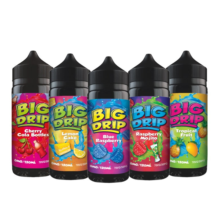 Big Drip E-Liquid Range 100ml Shortfill | By Doozy Vape  70/30 VG/PG image 0