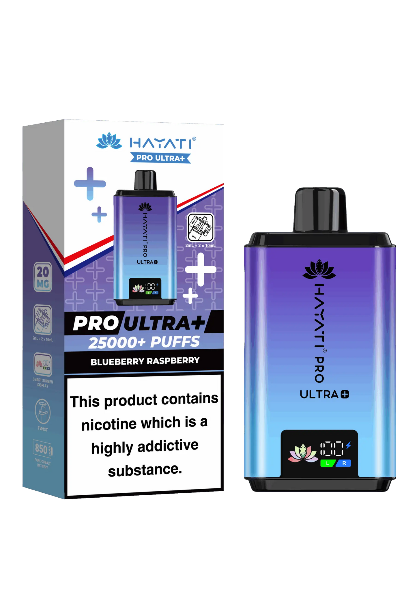 Hayati Pro Ultra Plus 25K Prefilled Vape Kit Hayati