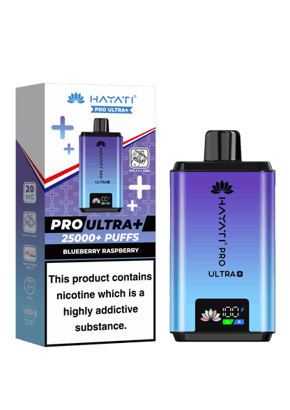 Hayati Pro Ultra Plus 25K Prefilled Vape Kit - Blueberry Raspberry image