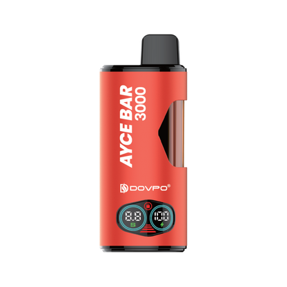 Dovpo Ayce Bar 3000 Puffs | 4 In 1 Rechargeable | Disposable Kit | 20MG - 4-in-1-Red Bar image