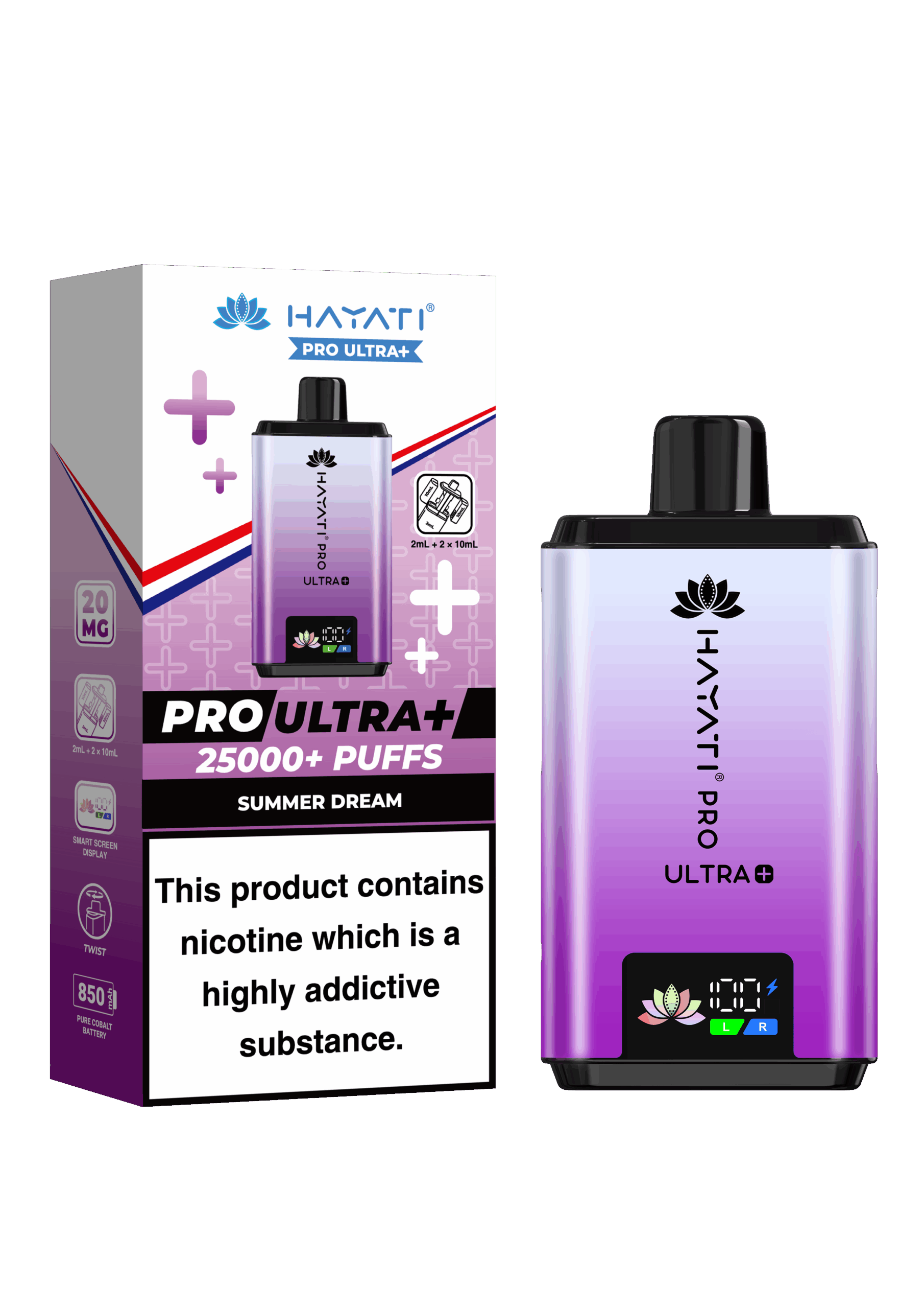 Hayati Pro Ultra Plus 25K Prefilled Vape Kit - Summer Dream image