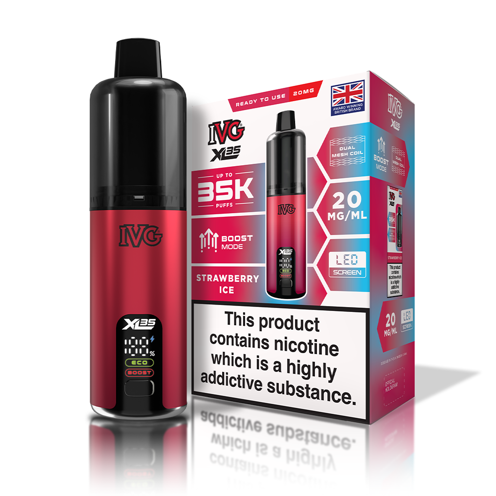 IVG XL 35K Prefilled Pod Kit - Strawberry Ice image
