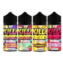Killa Frooty E-liquid 100ml Shortfill  70/30 VG/PG image 0