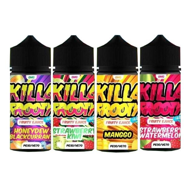 Killa Frooty E-liquid 100ml Shortfill  70/30 VG/PG image 0
