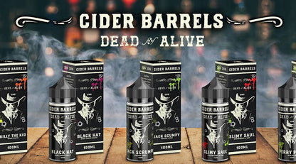 Cider Barrels E-Liquid 100ml Shortfill  70/30 VG/PG image 1