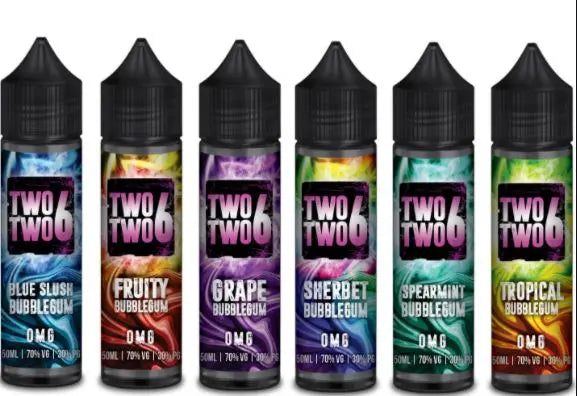 Two Two 6 E-Liquids 50ml | By Ultimate Juice  70/30 VG/PG image 0