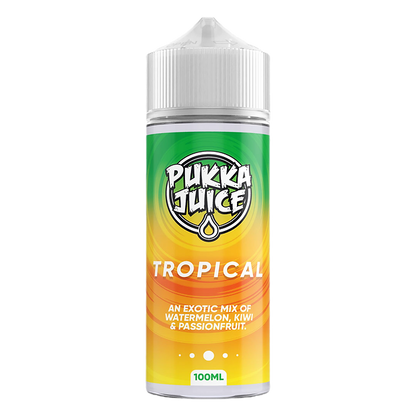Pukka Juice 100ml E-Liquid Shortfill 70/30 VG/PG - Tropical image
