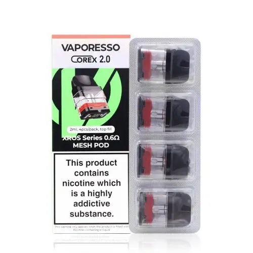 Vaporesso XROS COREX 2.0 Replacement Pods 4pcs/pack - 0.6 ohm image