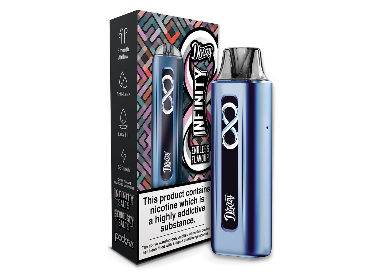 Doozy Infinity Pod Kit - Blue image