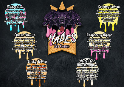 Hades E Liquid 100ml Shortfill | Icecream Range  70/30 VG/PG image 1