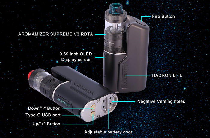 Steam Crave Hadron Lite Combo Kit image 1