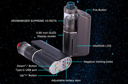 Steam Crave Hadron Lite Combo Kit image 1
