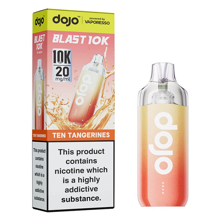 Vaporesso Dojo Blast 10K Prefilled Pod Kit - Ten Tangerines image