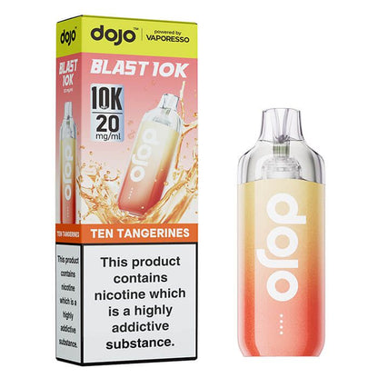 Vaporesso Dojo Blast 10K Prefilled Pod Kit - Ten Tangerines image