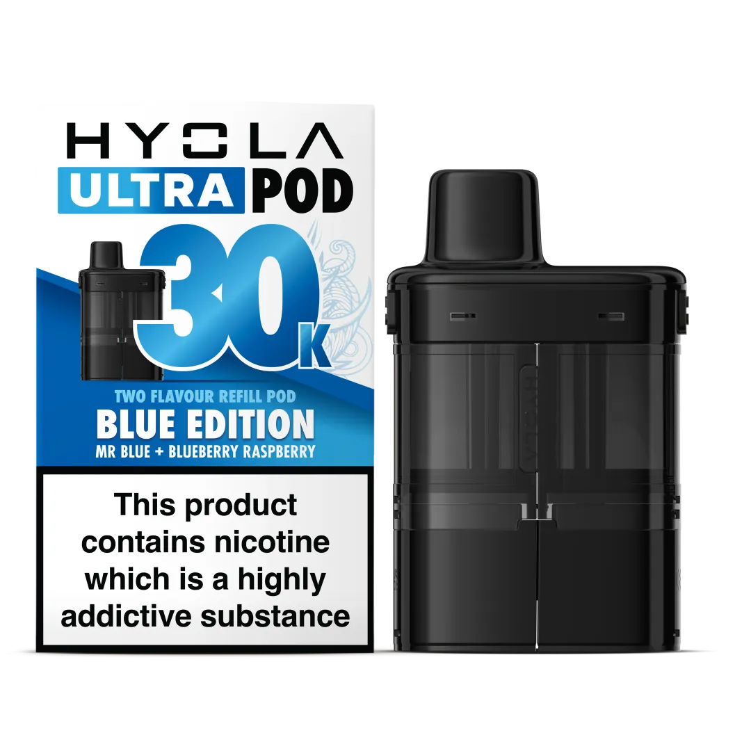 Hyola Ultra 30K Refill Pack | 20mg - Blue Edition image