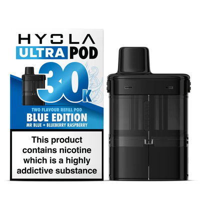 Hyola Ultra 30K Refill Pack | 20mg - Blue Edition image