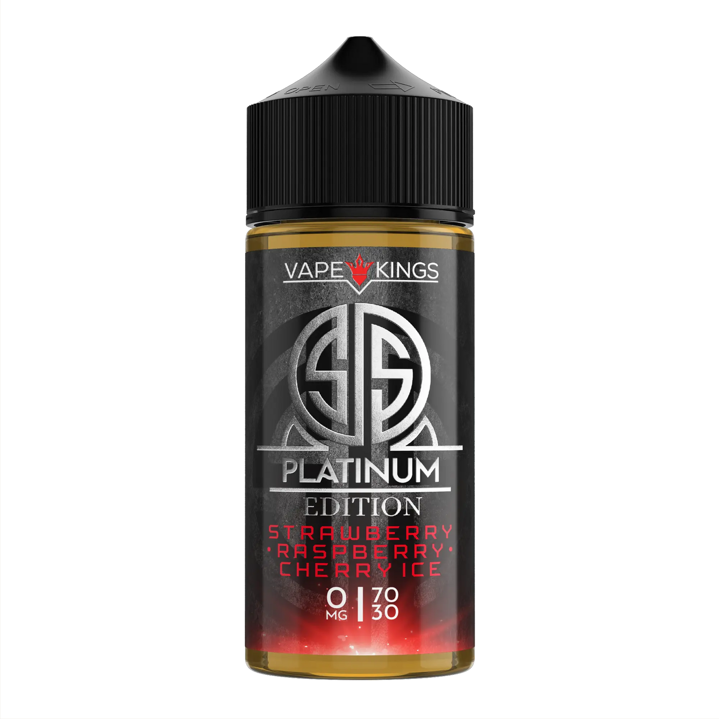 Vape King Platinum 100ml Shortfill E-Liquid  70/30 VG/PG image 2