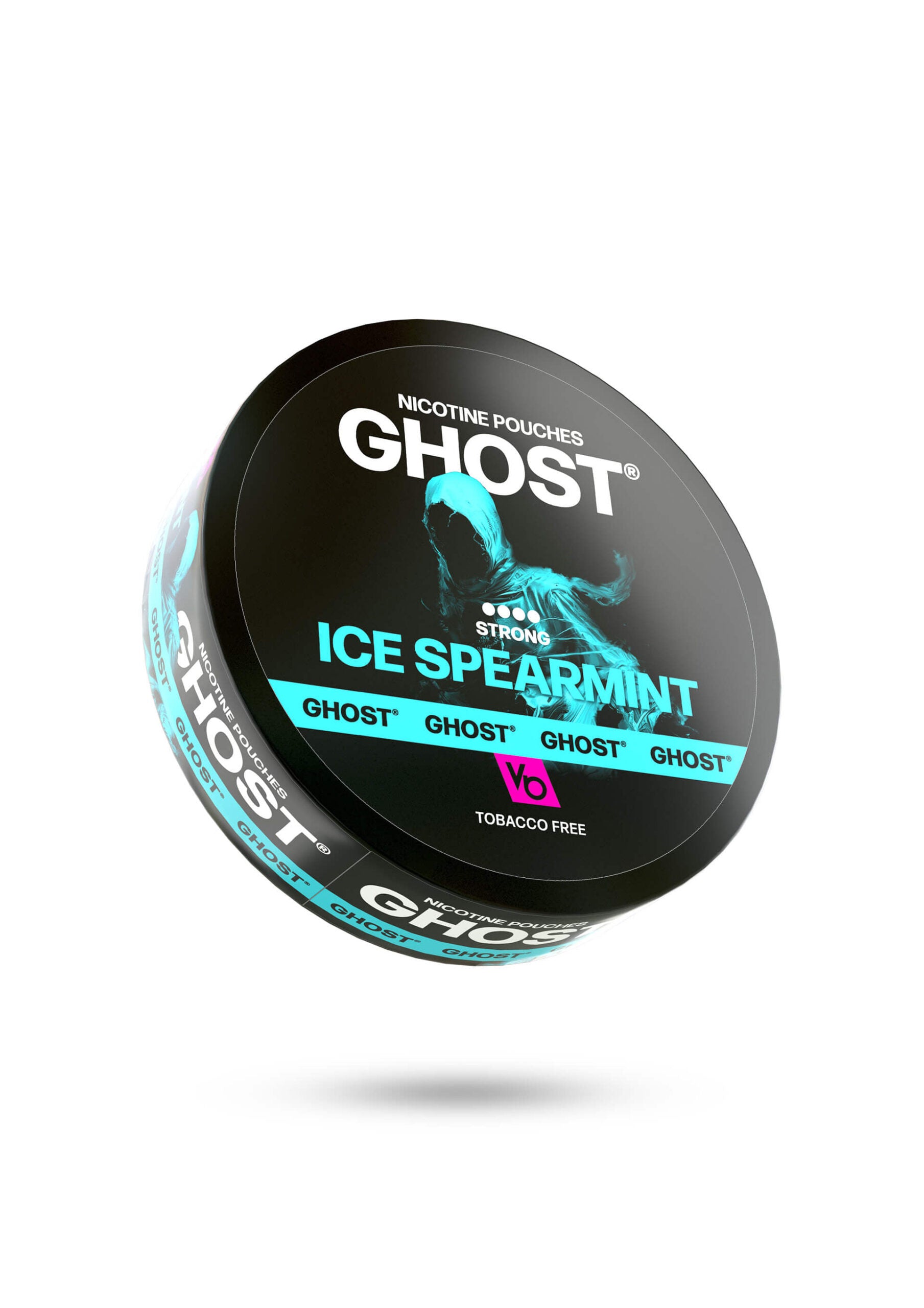 GHOST Nicotine Pouches 25MG (Strong) 20pcs/pack - Ice Spearmint image