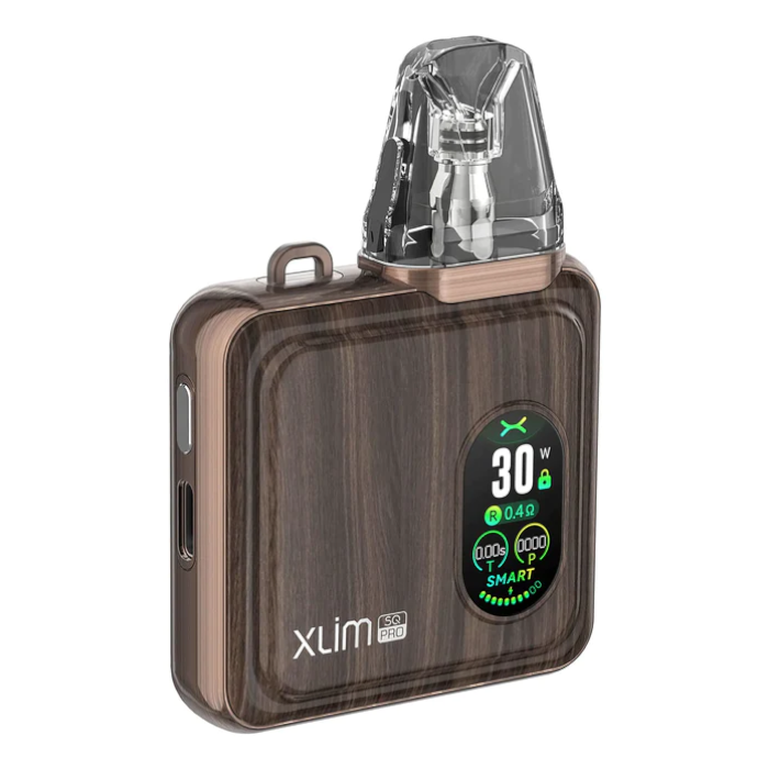 Oxva Xlim SQ Pro Pod Vape Kit | 30W 1200mAh - Bronze Wood image