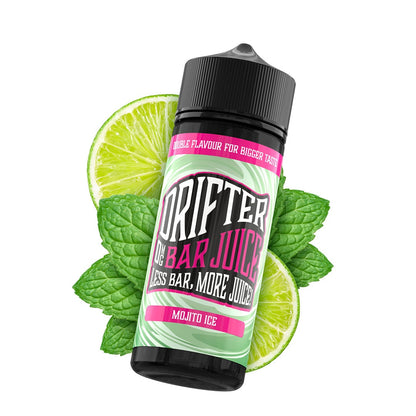 Drifter Bar Juice 100ml E-Liquid Shortfill 50/50 VG/PG - Mojito Ice image