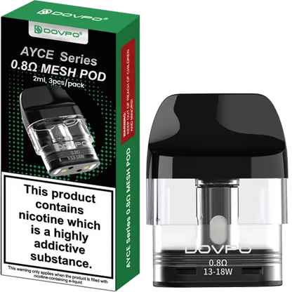 Dovpo AYCE PRO Top-Fill Replacement Pods - 0.6 / 0.8 Ohm - 3pcs/pack - 0.8 ohm image