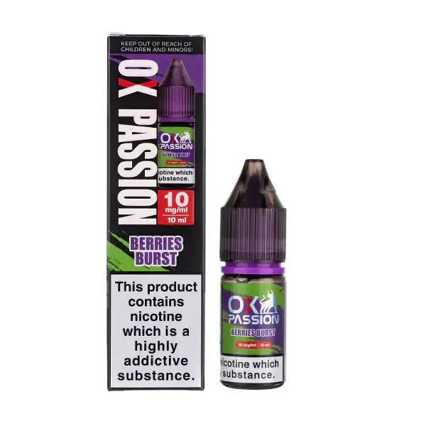 OXVA OX Passion Nic Salts 10ml - 20MG - Berries Burst image