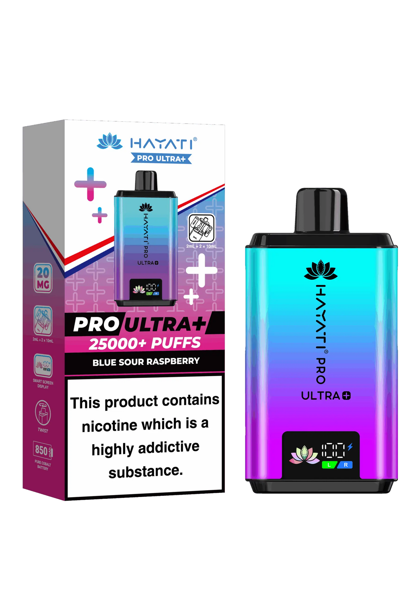 Hayati Pro Ultra Plus 25K Prefilled Vape Kit Hayati