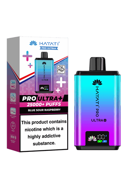Hayati Pro Ultra Plus 25K Prefilled Vape Kit - Blue Sour Raspberry image