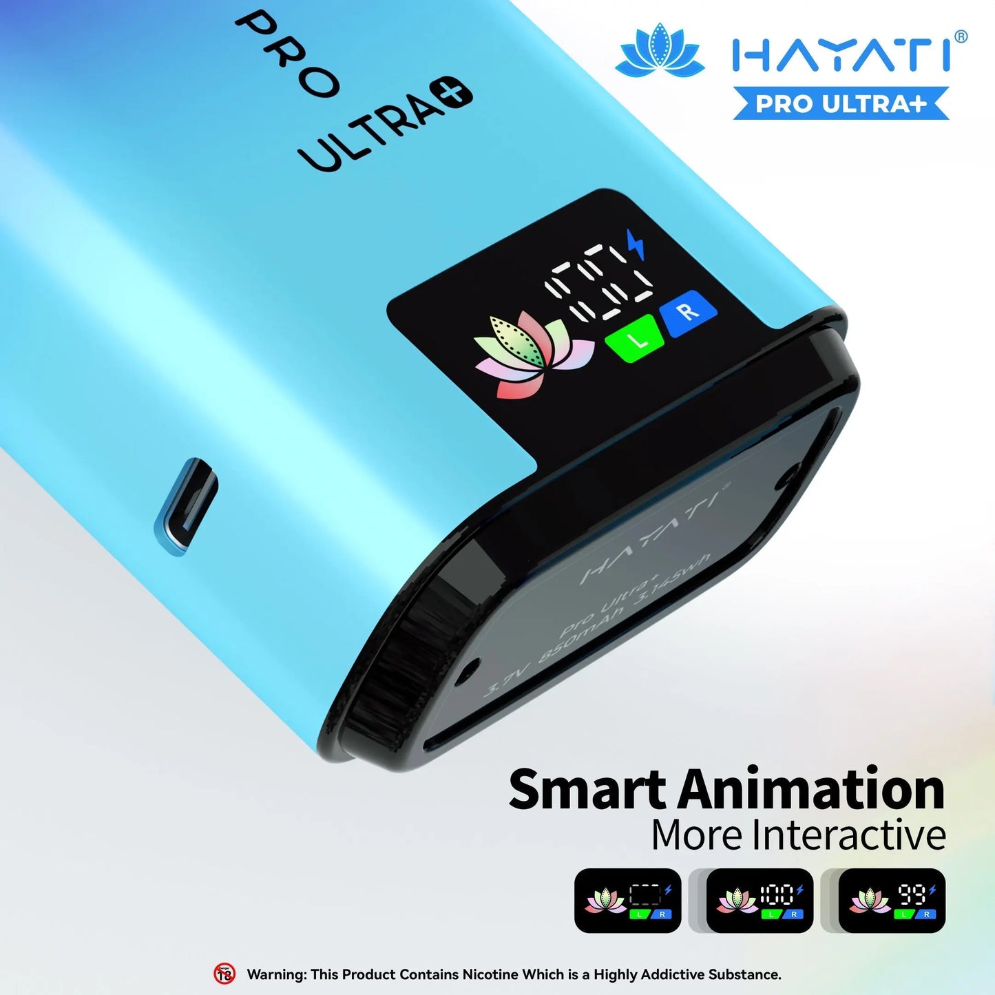 Hayati Pro Ultra Plus 25K Prefilled Vape Kit Hayati